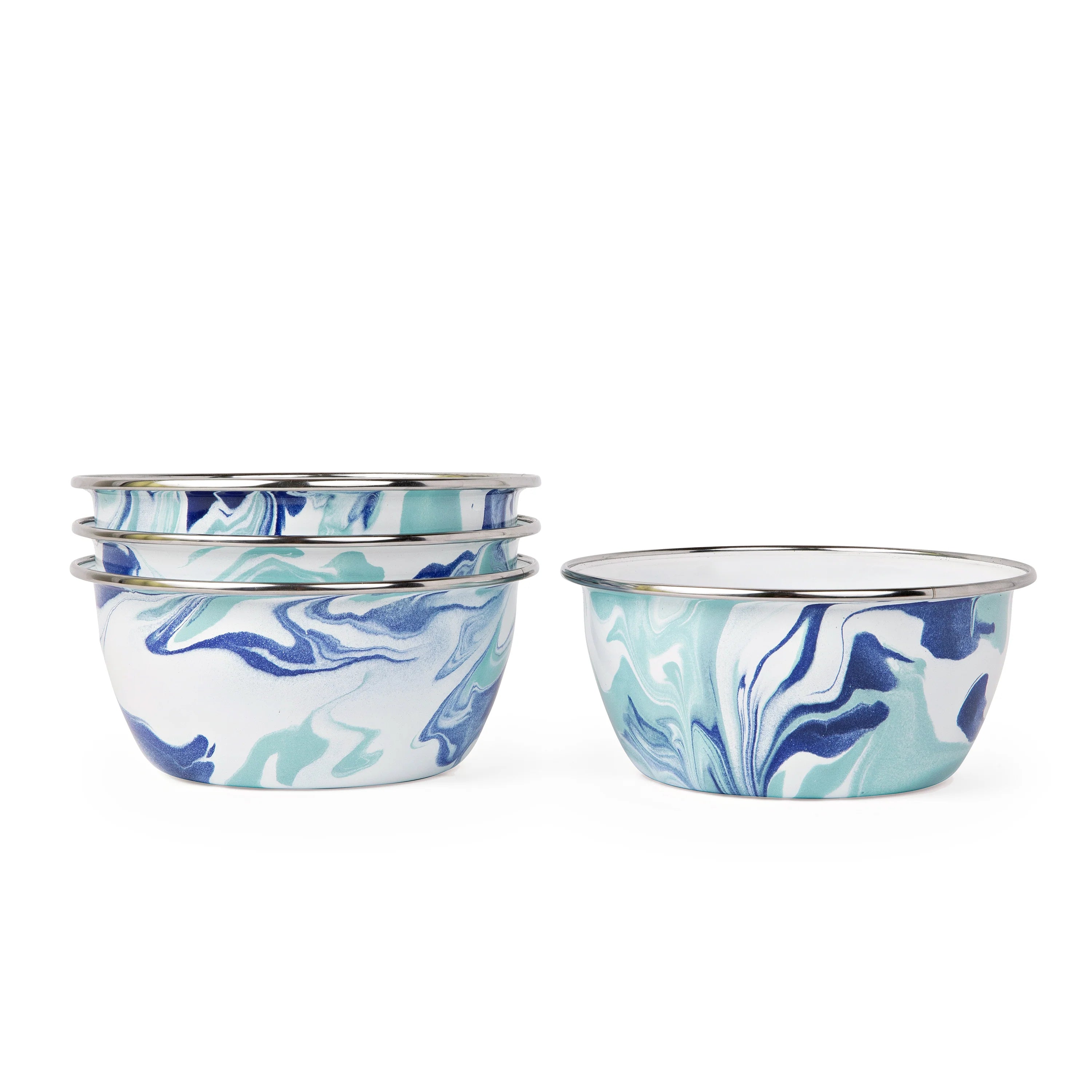 Lagoon Salad Bowls, Set of 4
