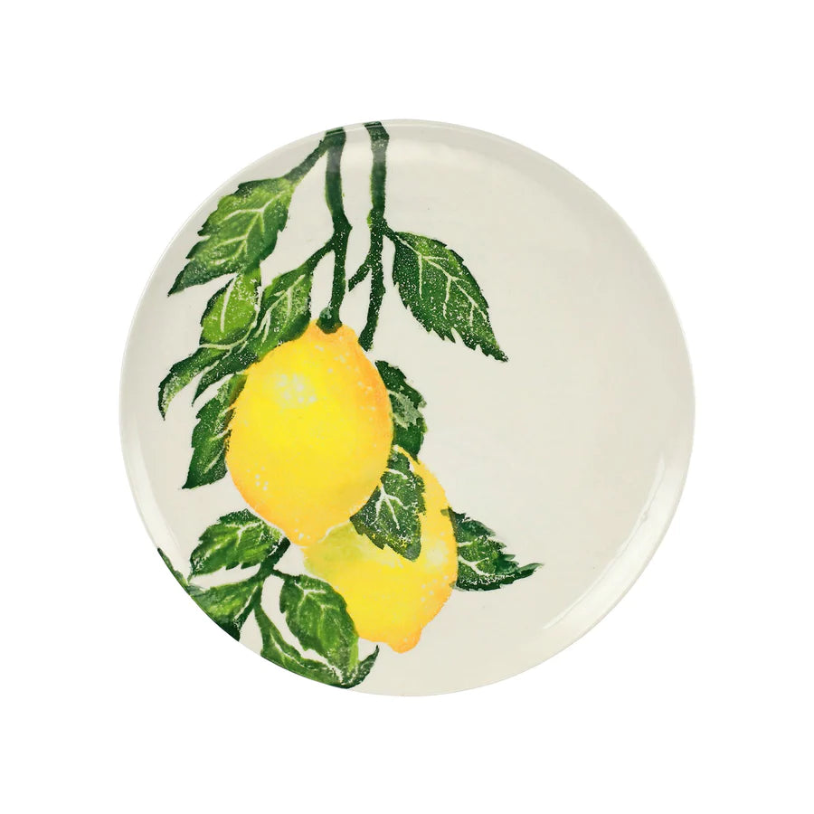 Vietri Limoni Dinner Plate