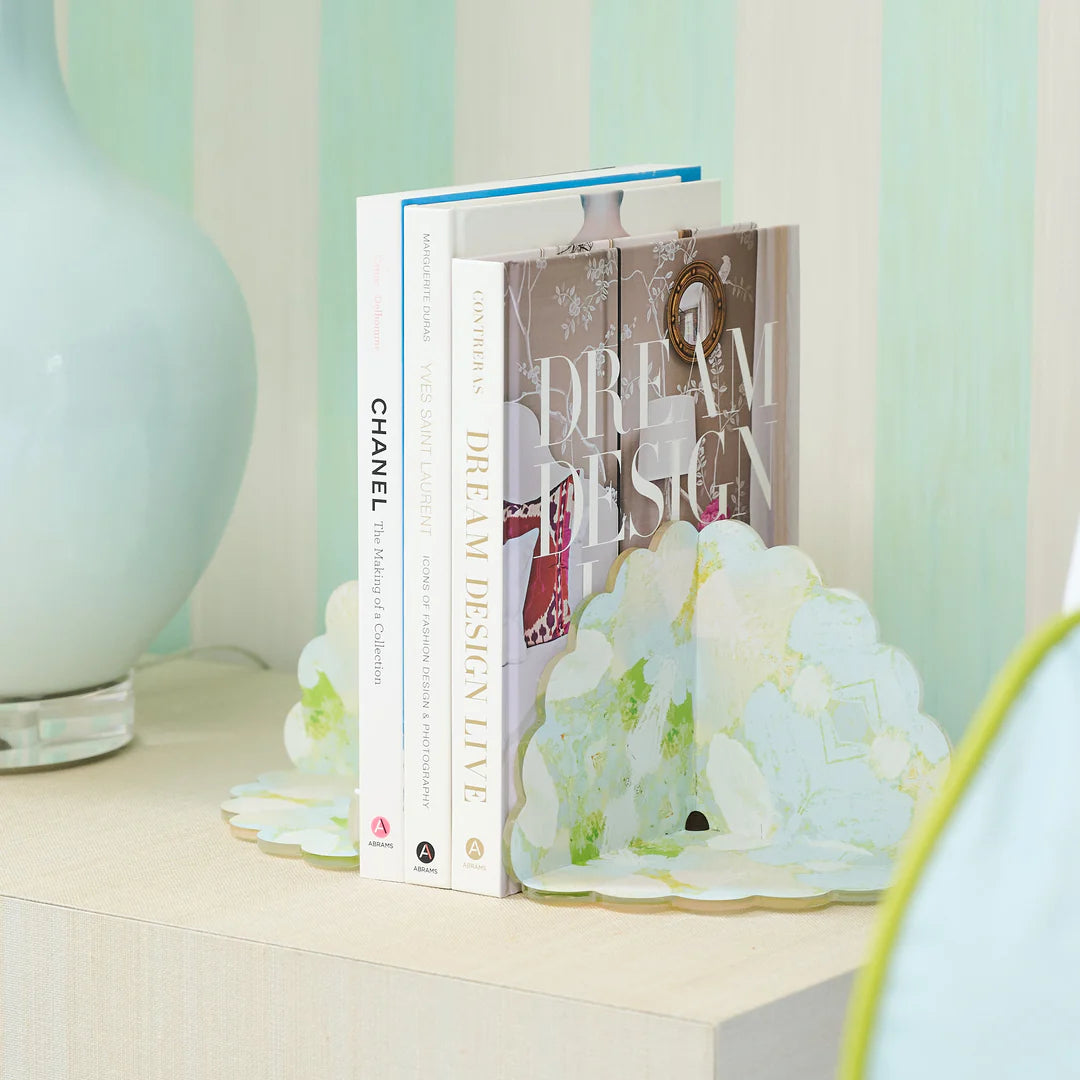 Elephant Falls Bookends, Set of 2