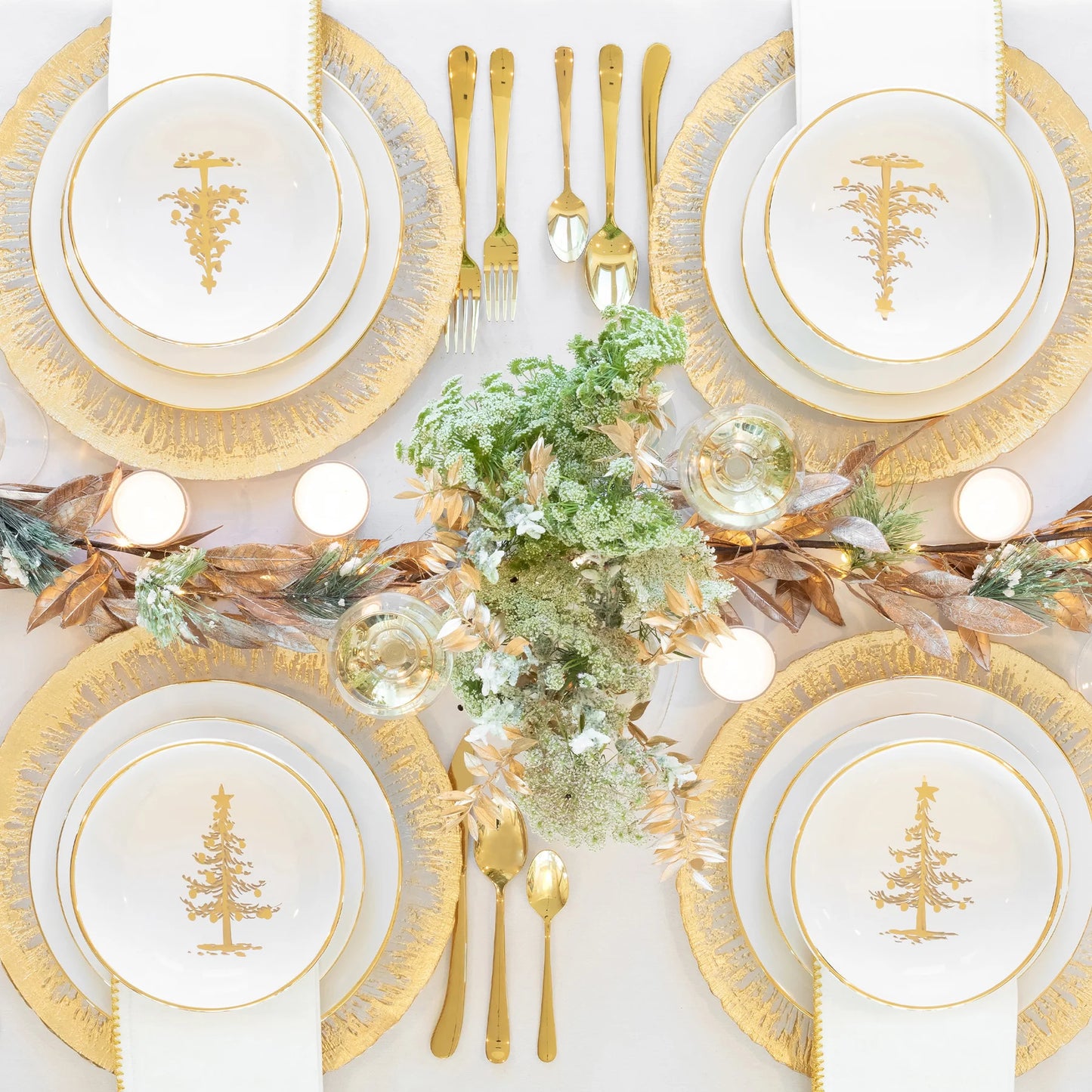 Vietri Medici Natale Dinner Plate