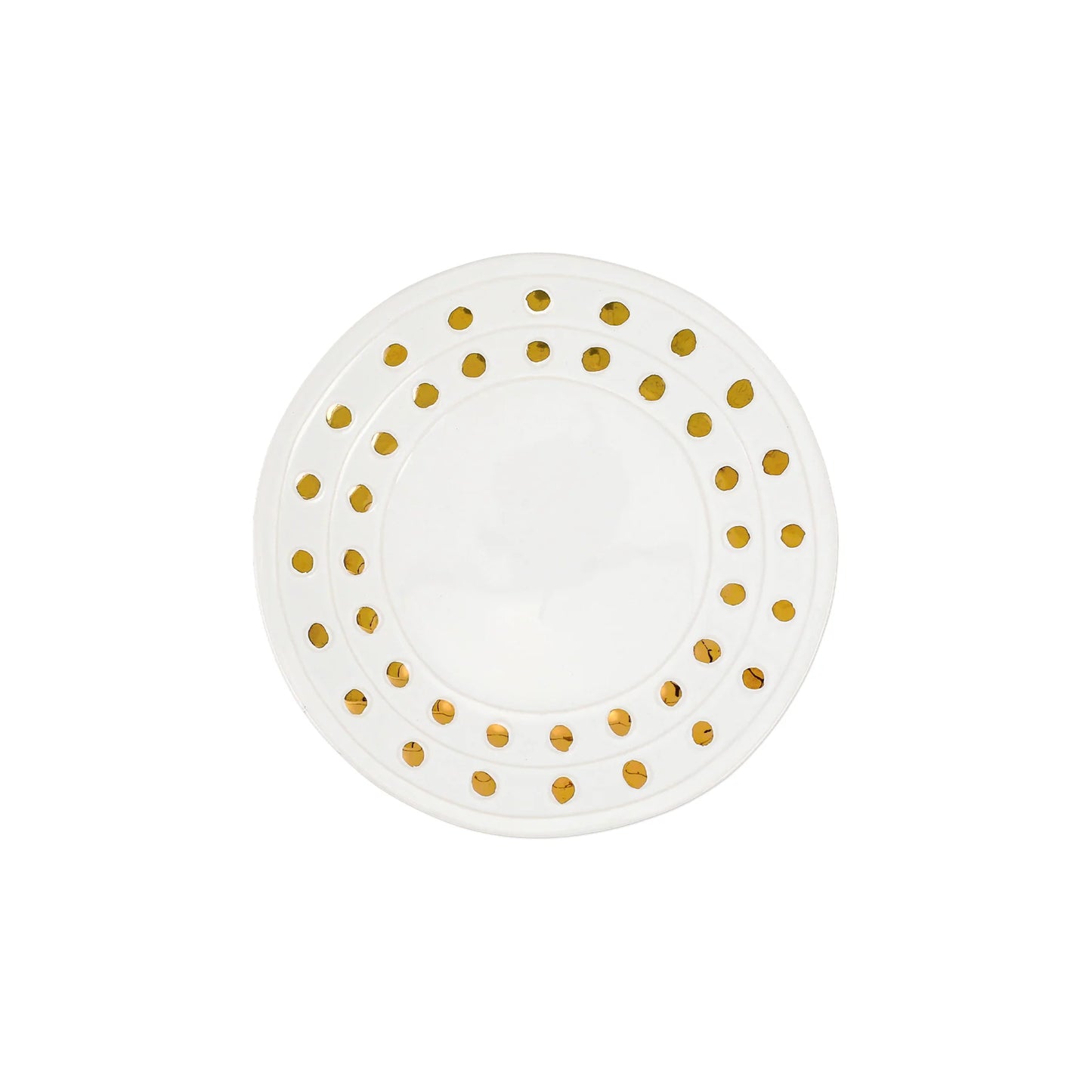 Vietri Medici Gold Pasta Bowl