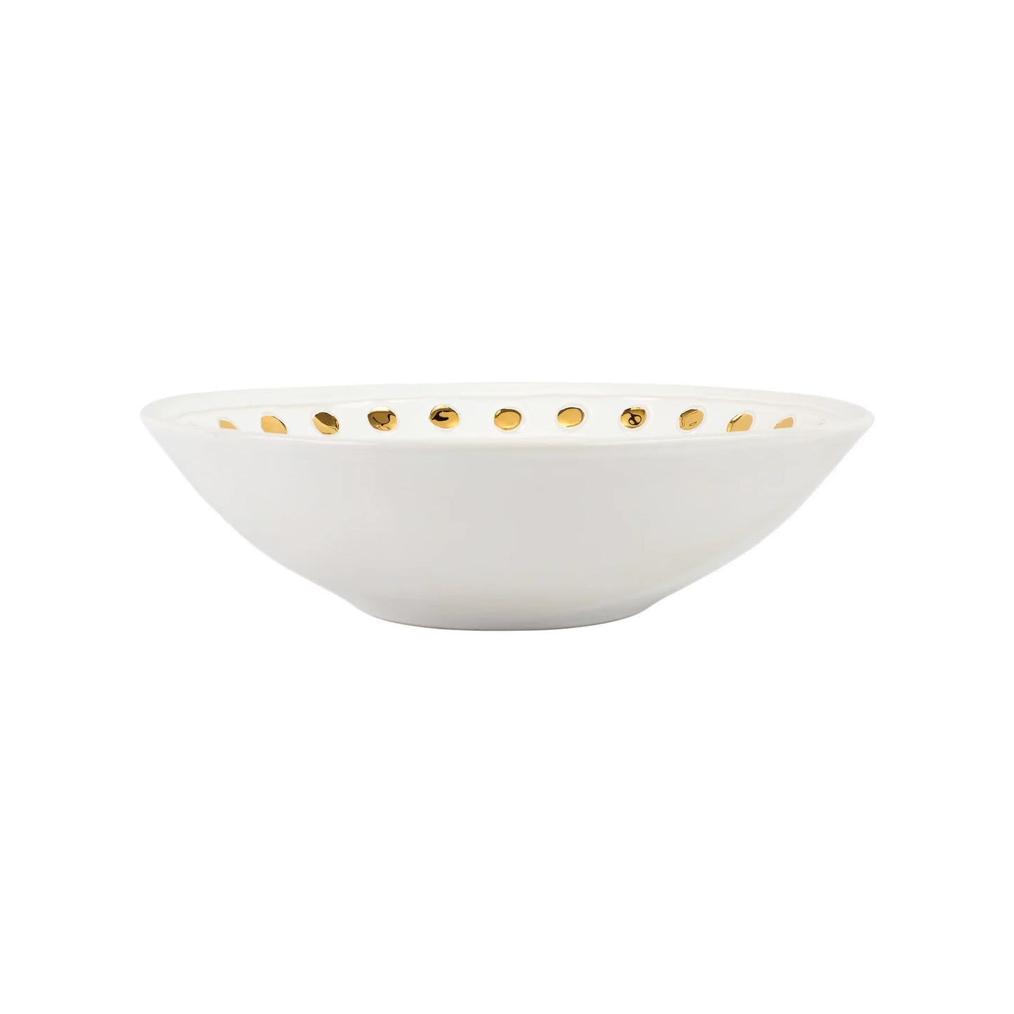 Vietri Medici Gold Medium Bowl