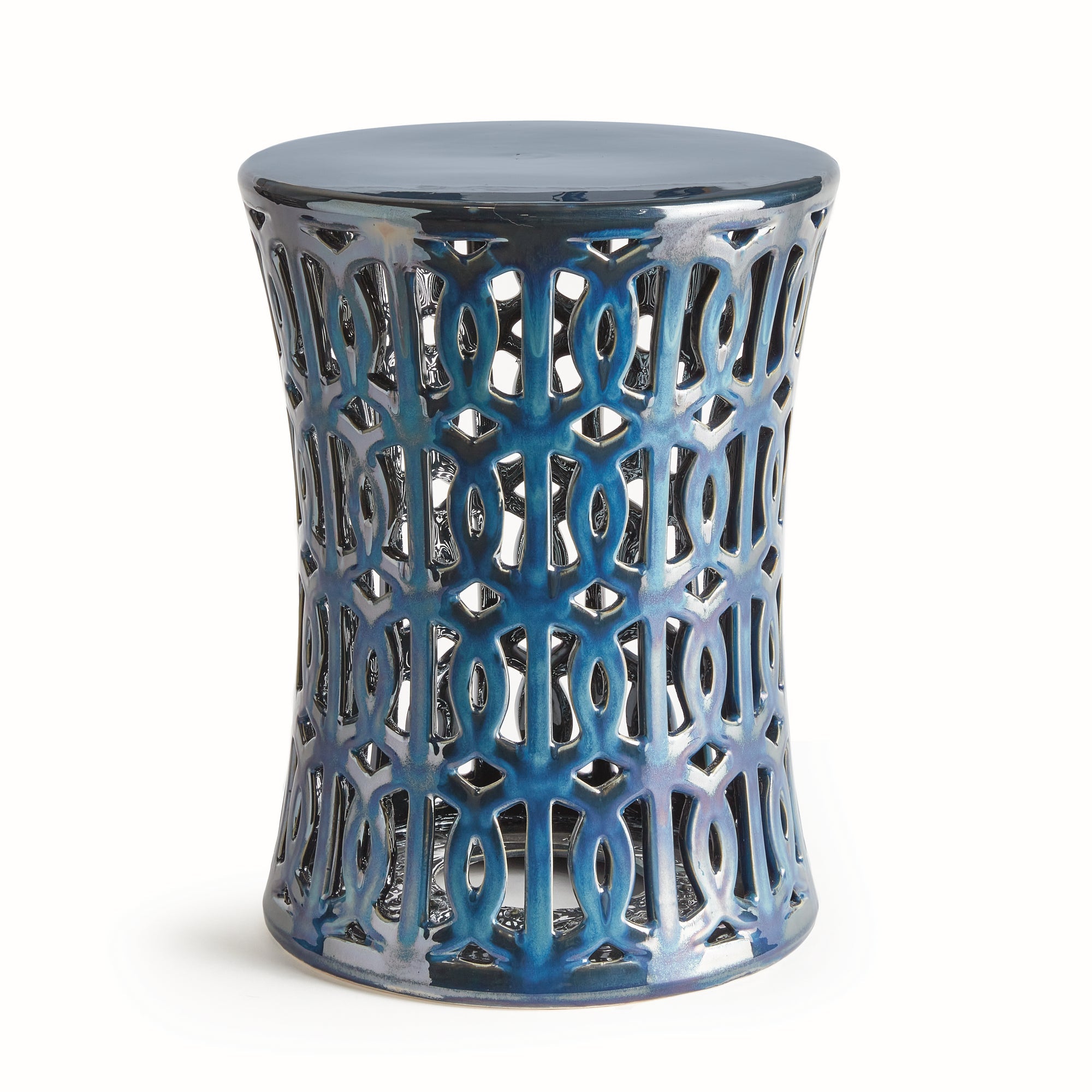 Natale Side Table, Blue