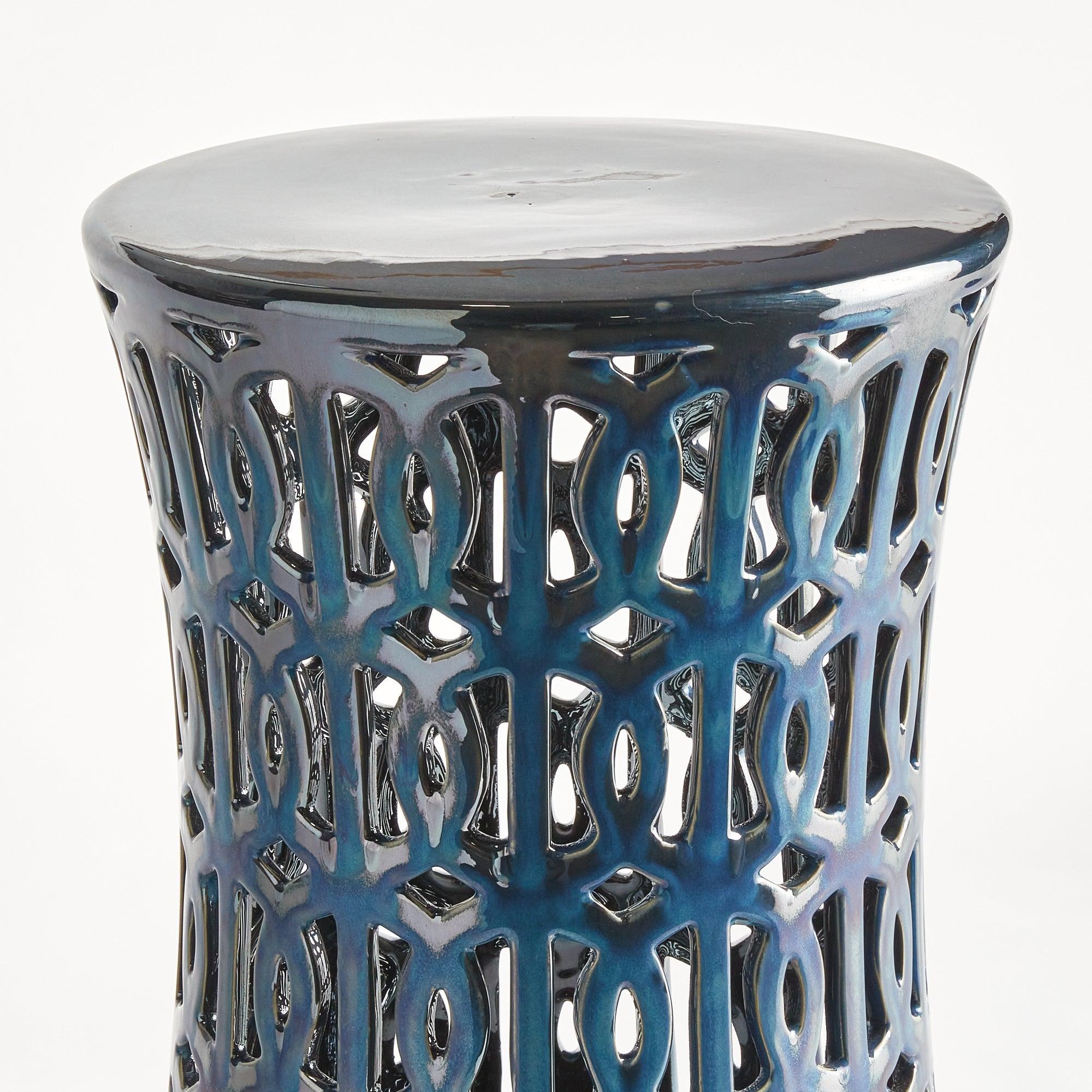 Natale Side Table, Blue