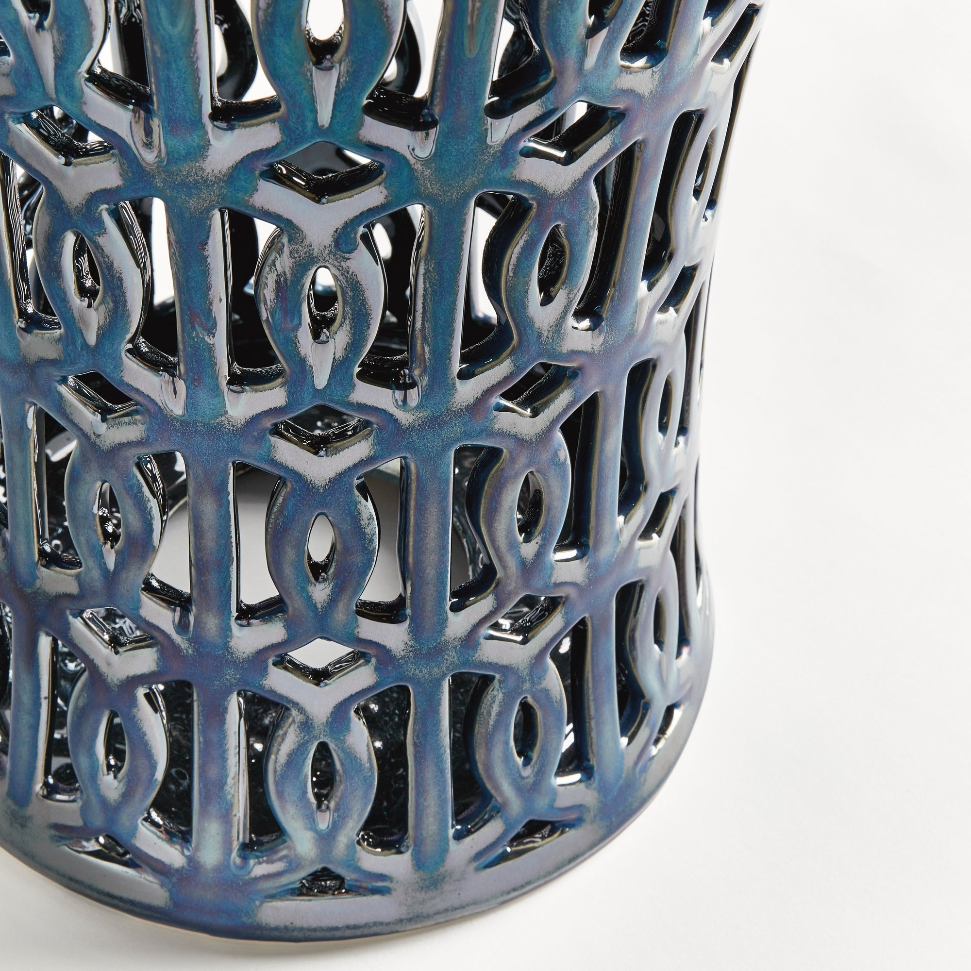 Natale Side Table, Blue