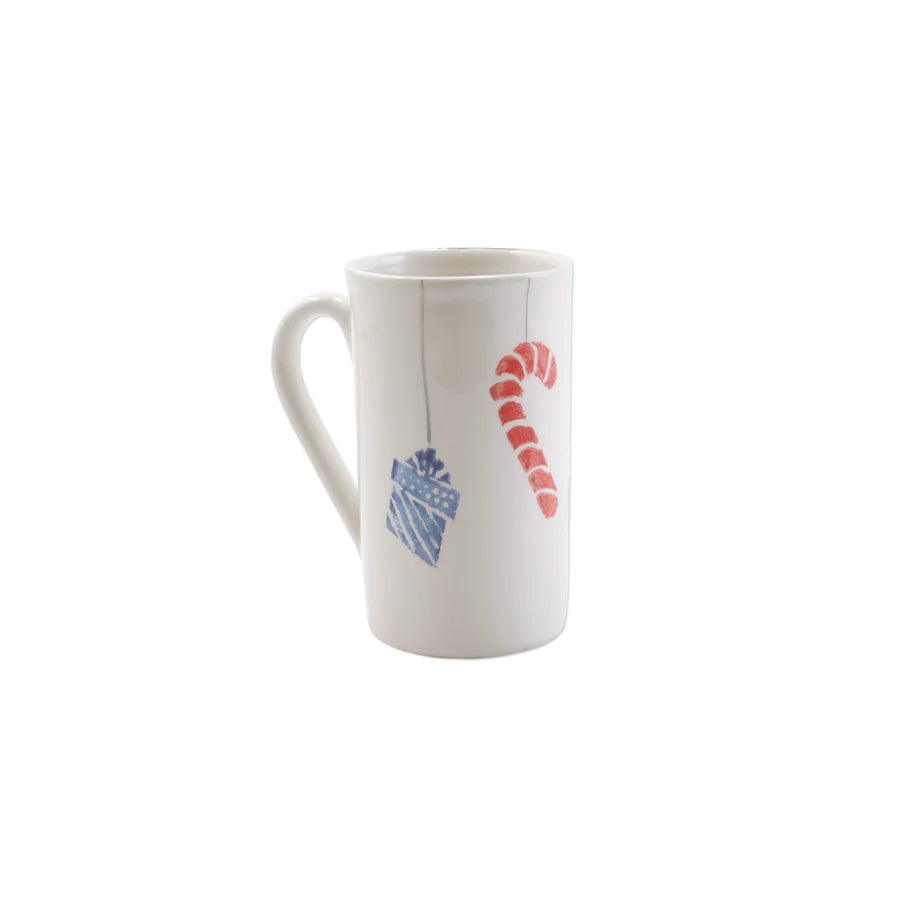 Vietri Nutcracker Latte Mug with Soldier