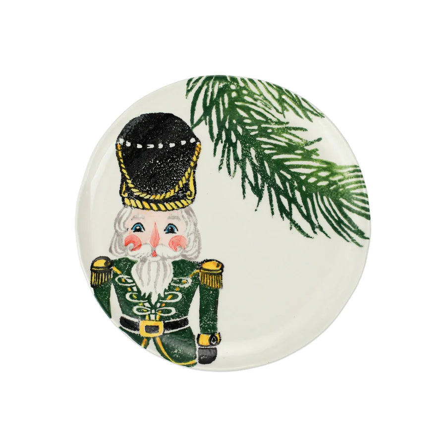 Vietri Nutcracker Green Four-Piece Place Setting