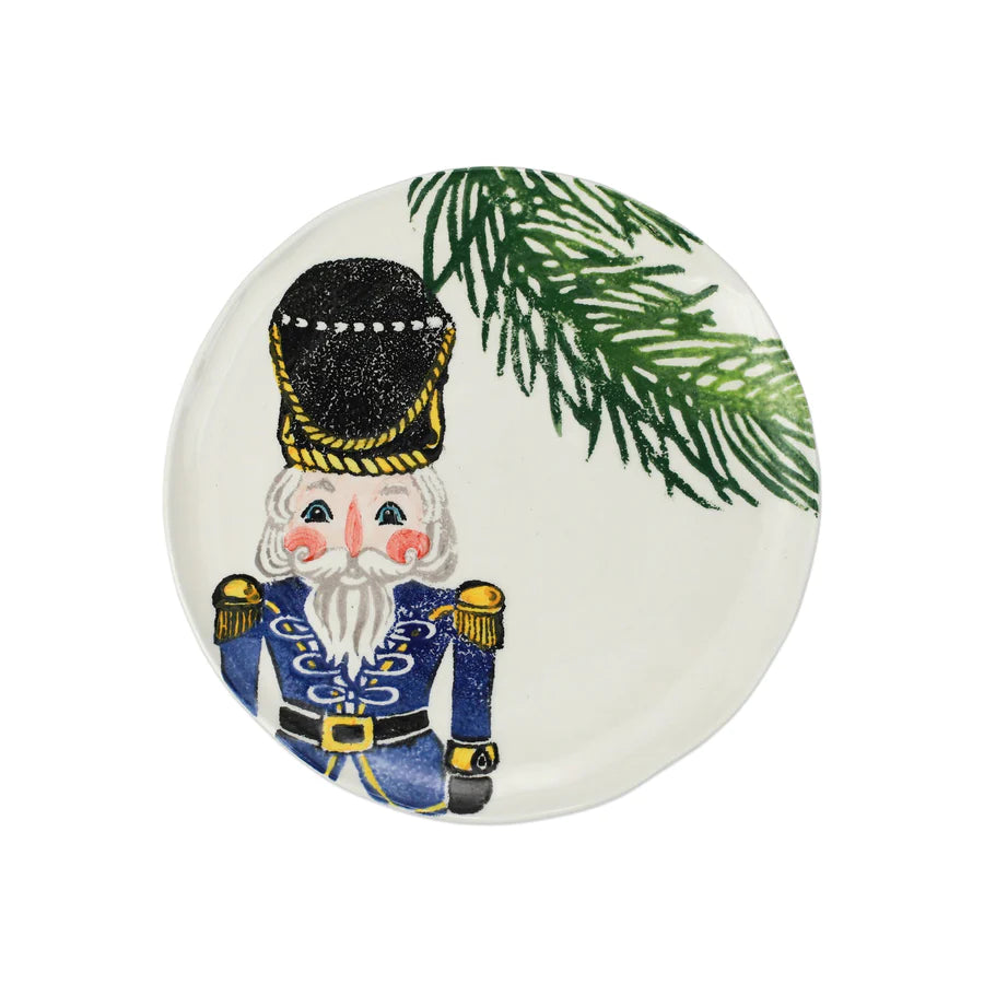 Vietri Nutcracker Blue Four-Piece Place Setting