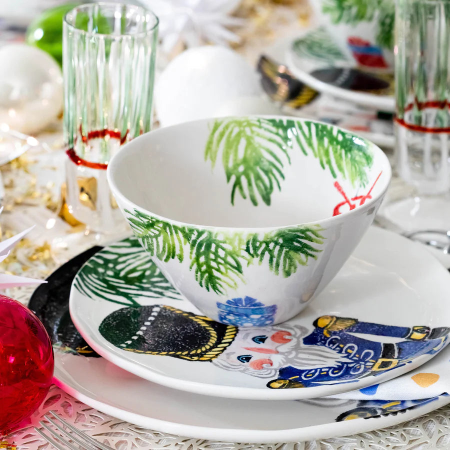 Vietri Nutcracker Drum Cereal Bowl