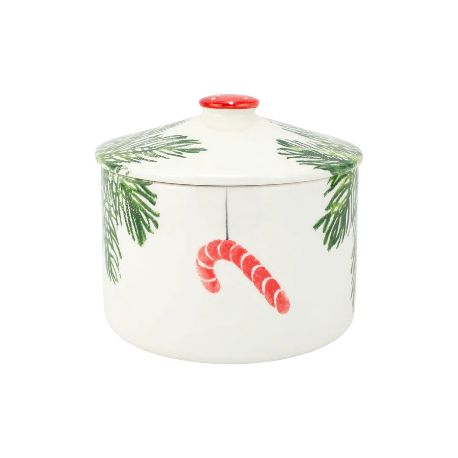 Vietri Nutcracker Biscotti Jar