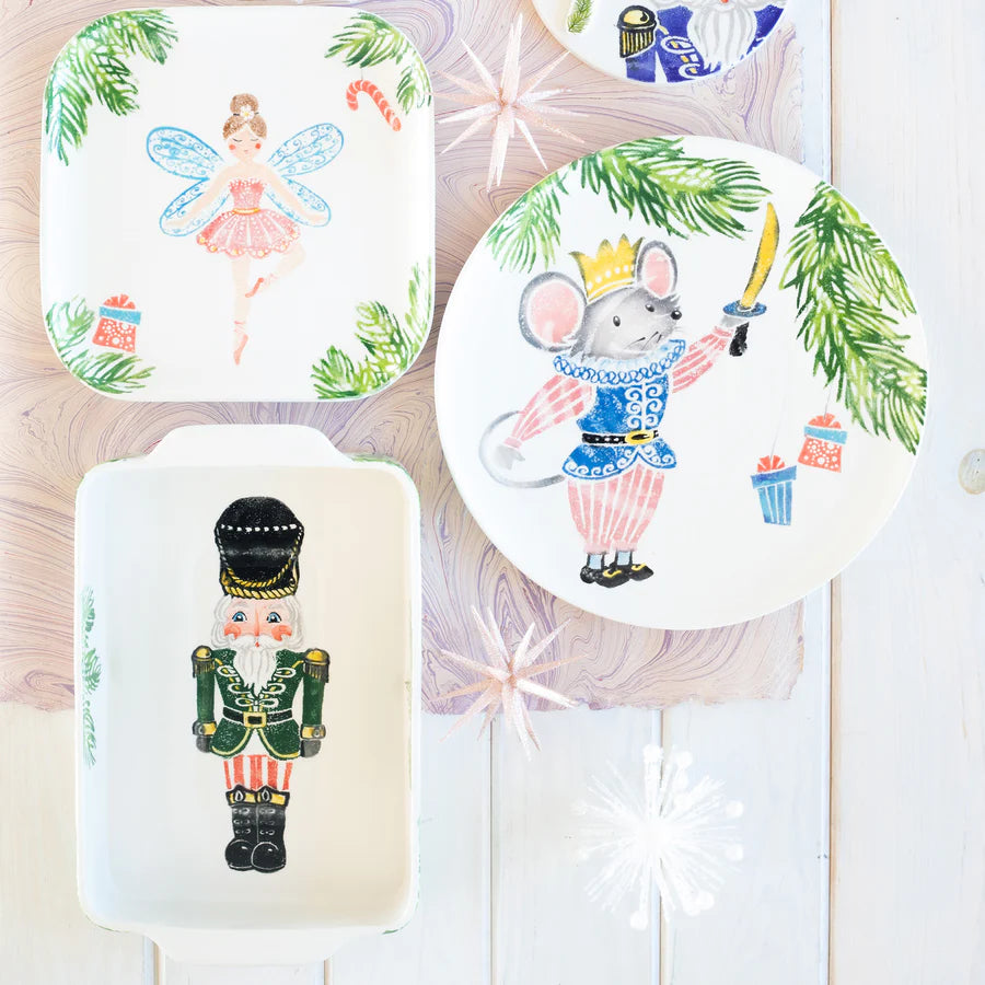 Vietri Nutcracker Rectangular Baker
