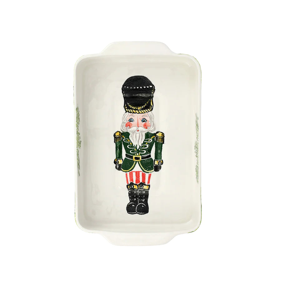 Vietri Nutcracker Rectangular Baker