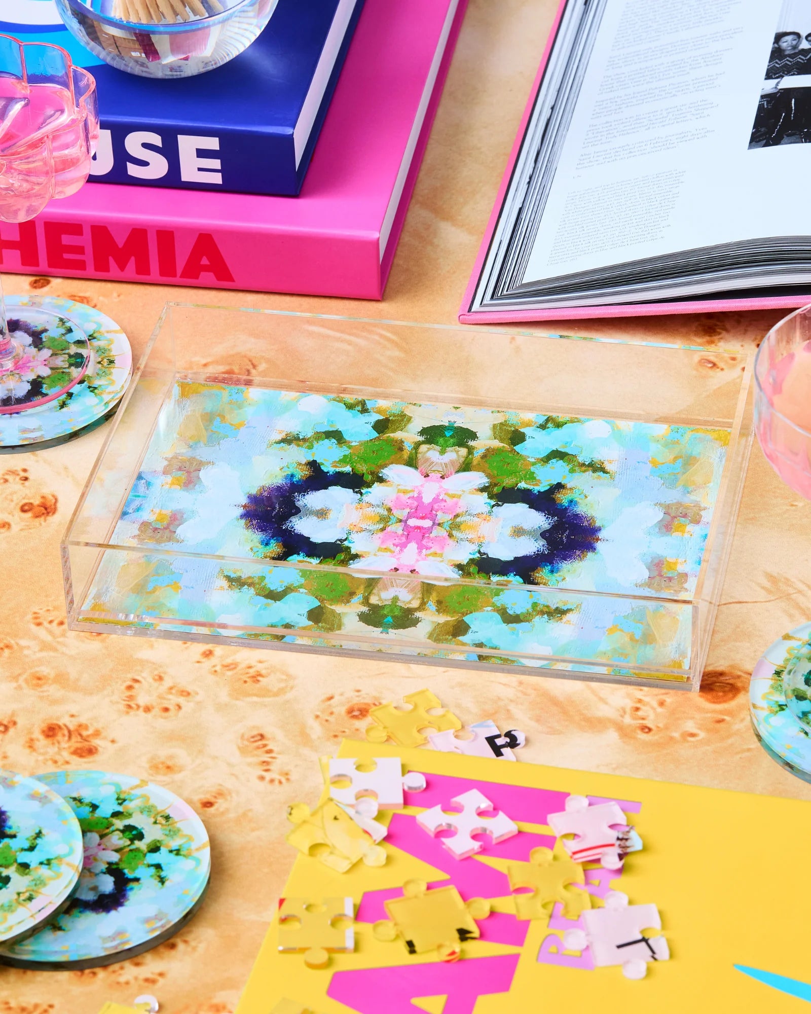 Laura Park Nantucket Bloom Small Tray