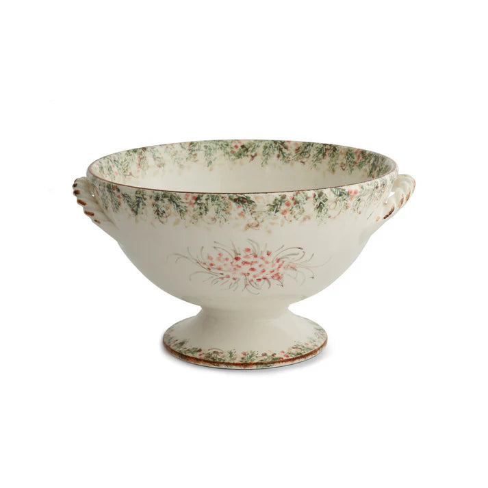 Natale Footed Bowl with Handles