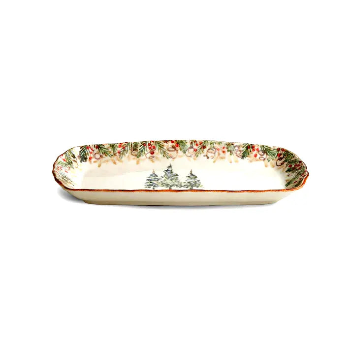Natale Rectangular Tray