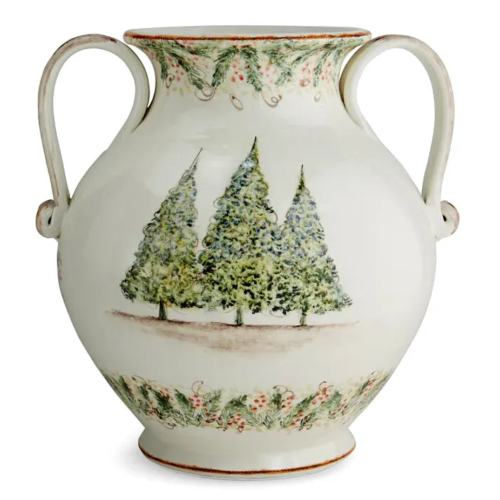 Natale Round 2-Handled Amphora Urn