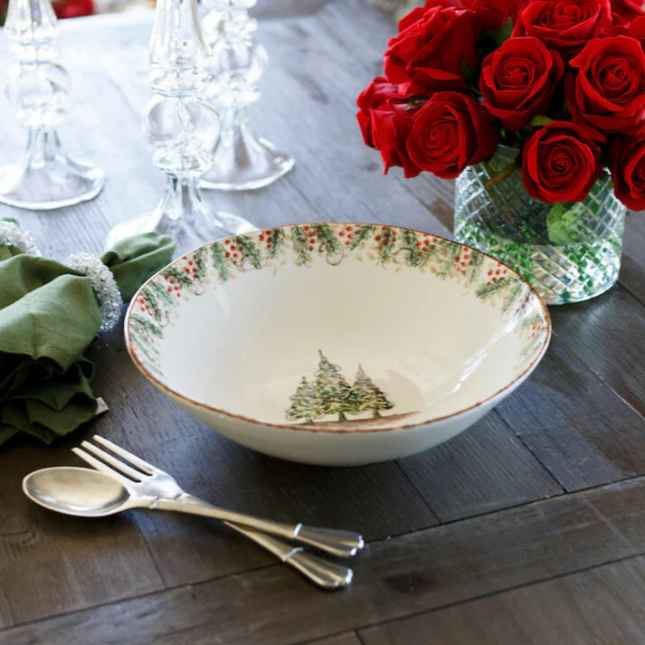 Natale Medium Serving Bowl