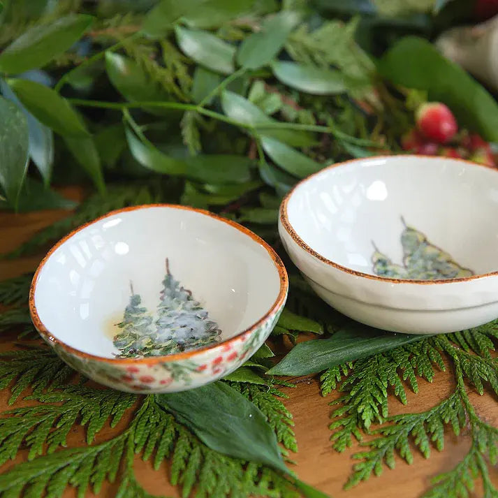 Natale Small Oval Bowl, Set of 2