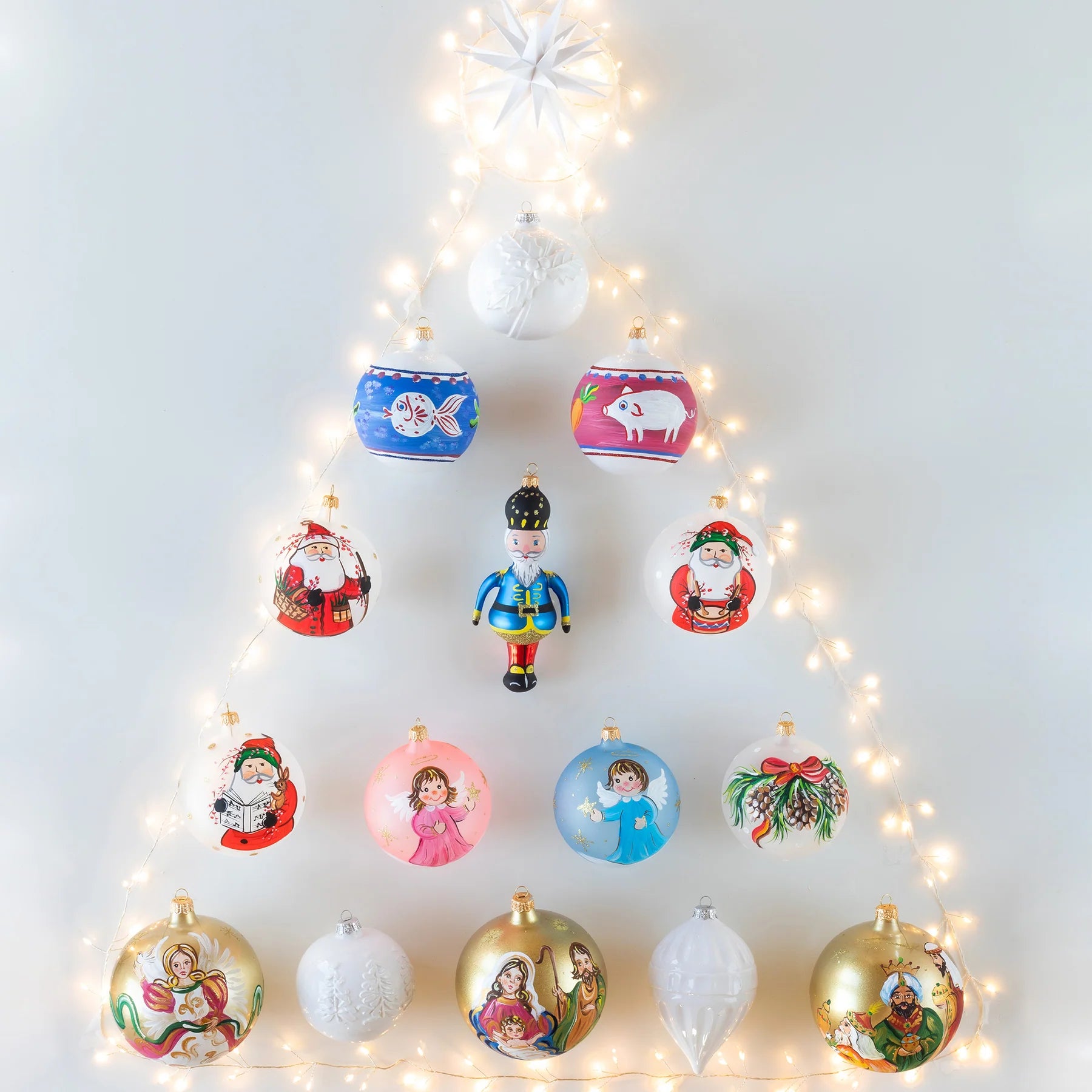 Vietri Angel Ornament
