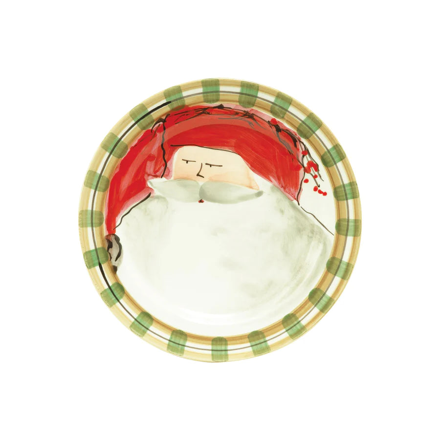 Old St. Nick Round Salad Plates