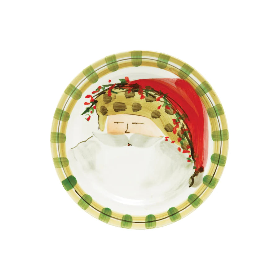 Old St. Nick Round Salad Plates