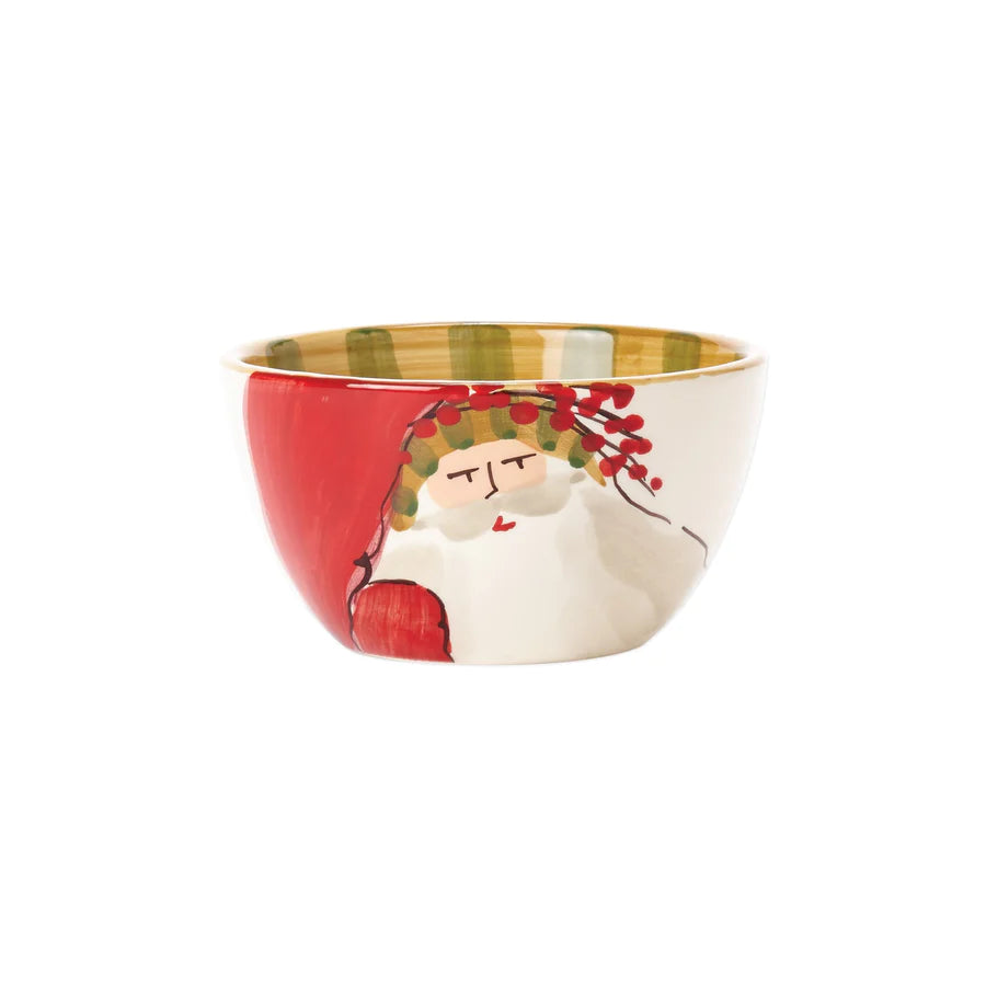 Old St. Nick Assorted Cereal Bowls, Set of 4