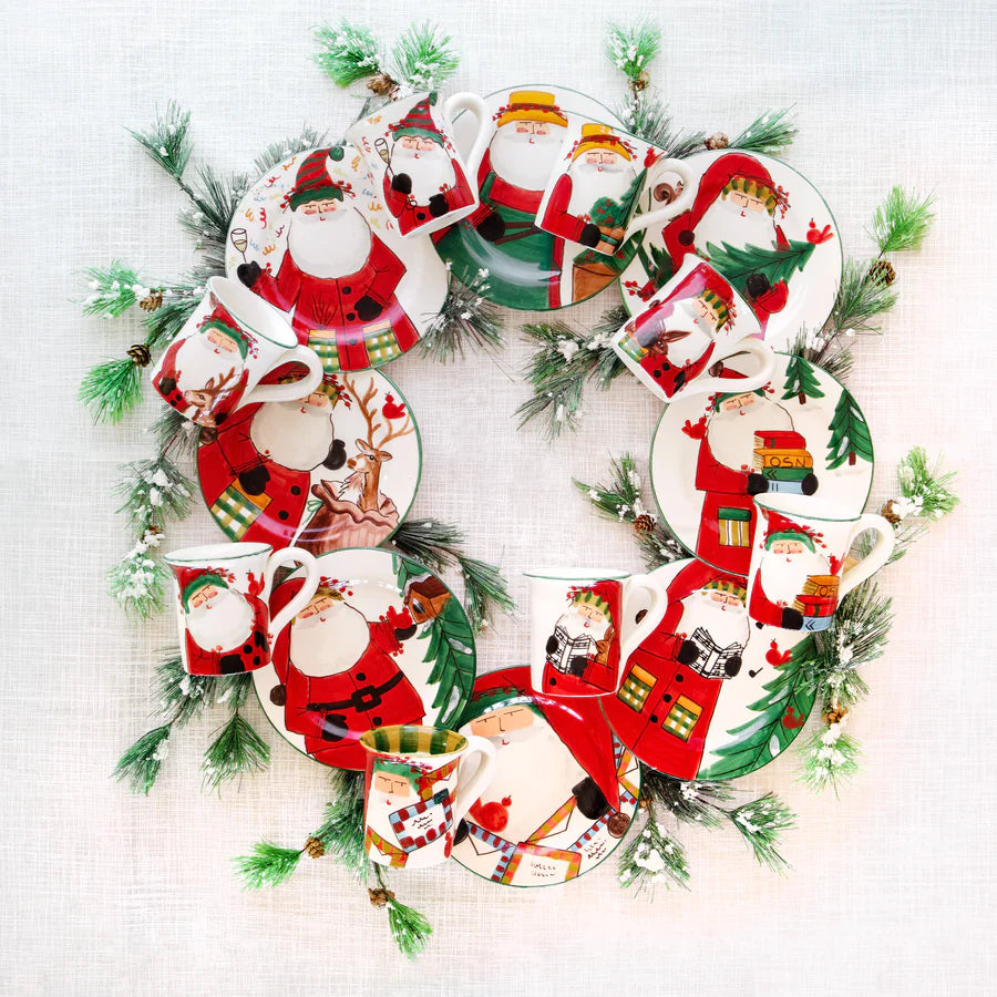 Old St. Nick Assorted Anniversary Mugs, Set of 8