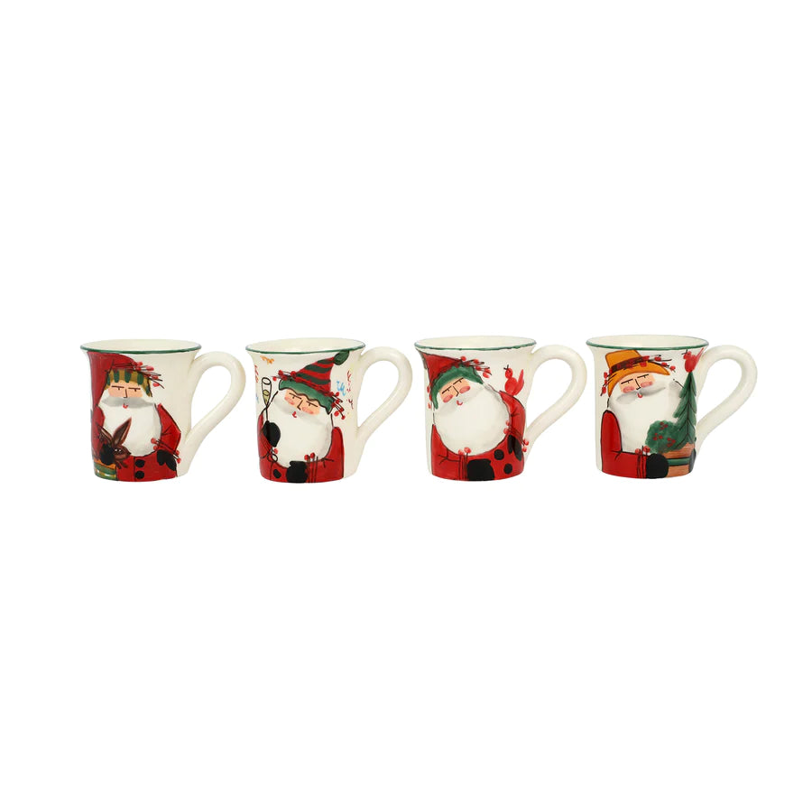 Old St. Nick Assorted Anniversary Mugs, Set of 8