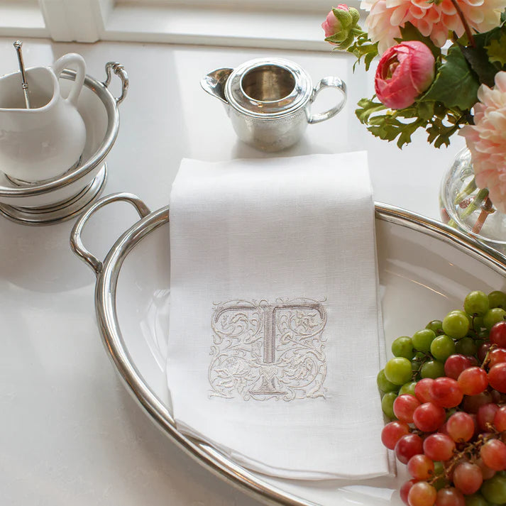 Tuscan Oval Tray with Handles