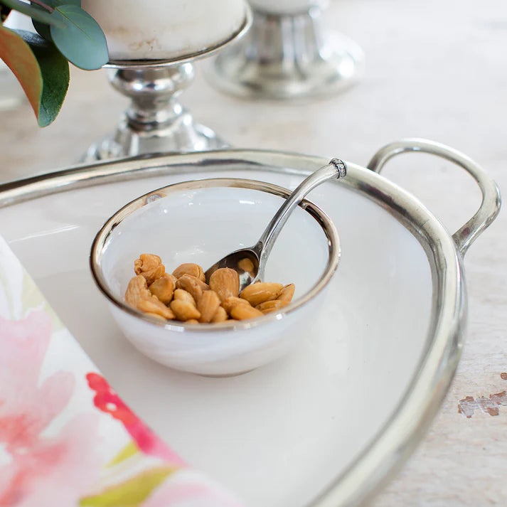 Tuscan Oval Tray with Handles