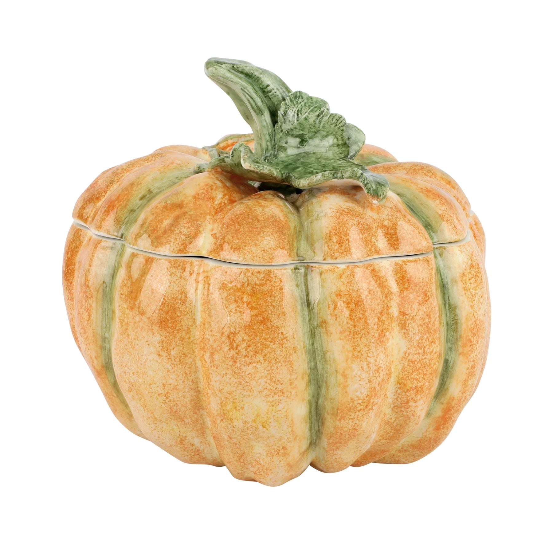 Vietri Medium Covered Pumpkin