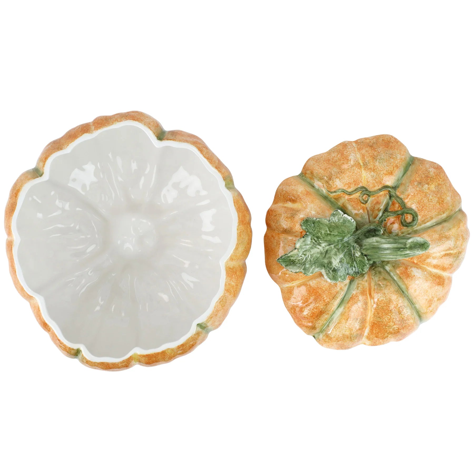 Vietri Pumpkin Figual Tureen