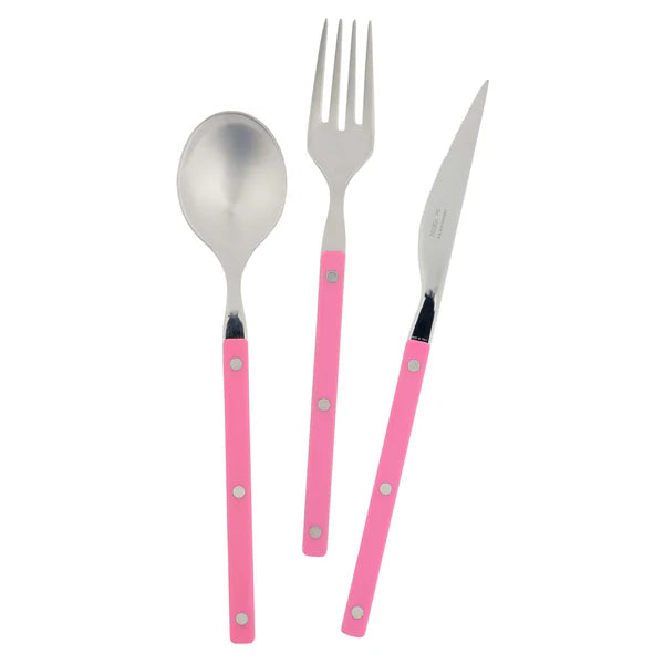 Pastello Pink Three-Piece Place Setting