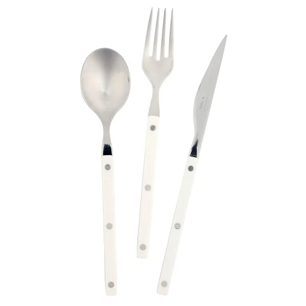 Pastello White Three-Piece Place Setting