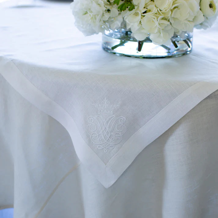Crest Linen Table Square