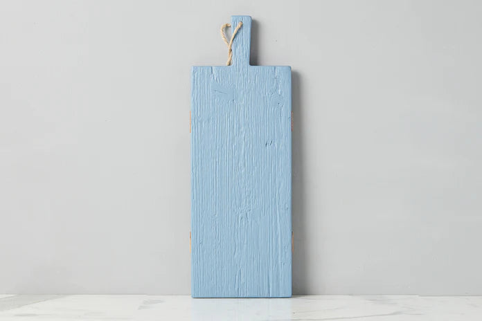 Caitlin Wilson French Blue/White Rectangle Mod Charcuterie Board, Small