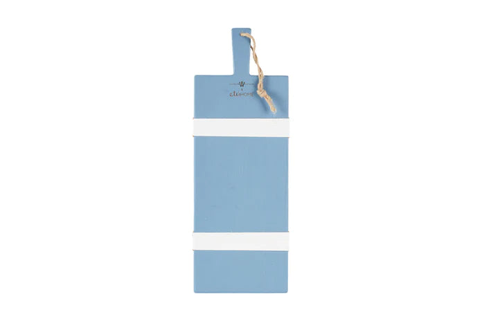 Caitlin Wilson French Blue/White Rectangle Mod Charcuterie Board, Small