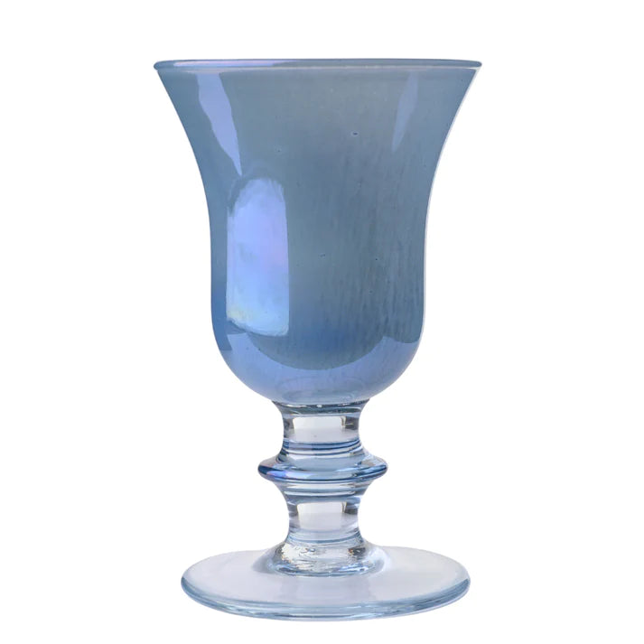 Adriatic Blue Rialto Glassware, Set of 4