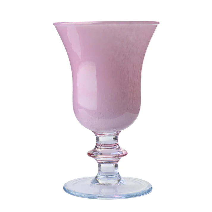 Soft Pink Rialto Glassware, Set of 4 - New