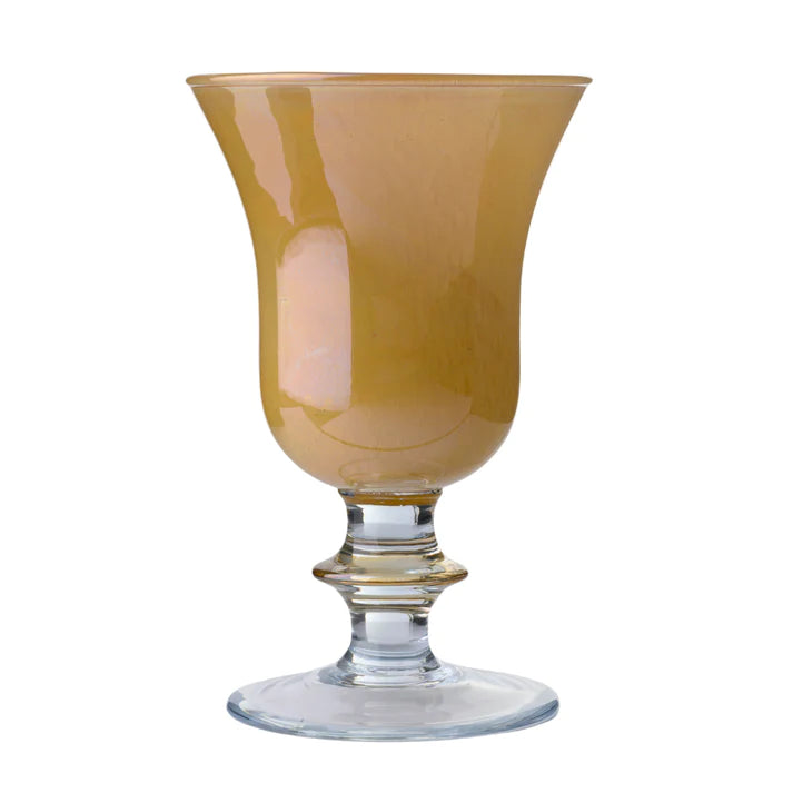 Naples Yellow Rialto Glassware, Set of 4