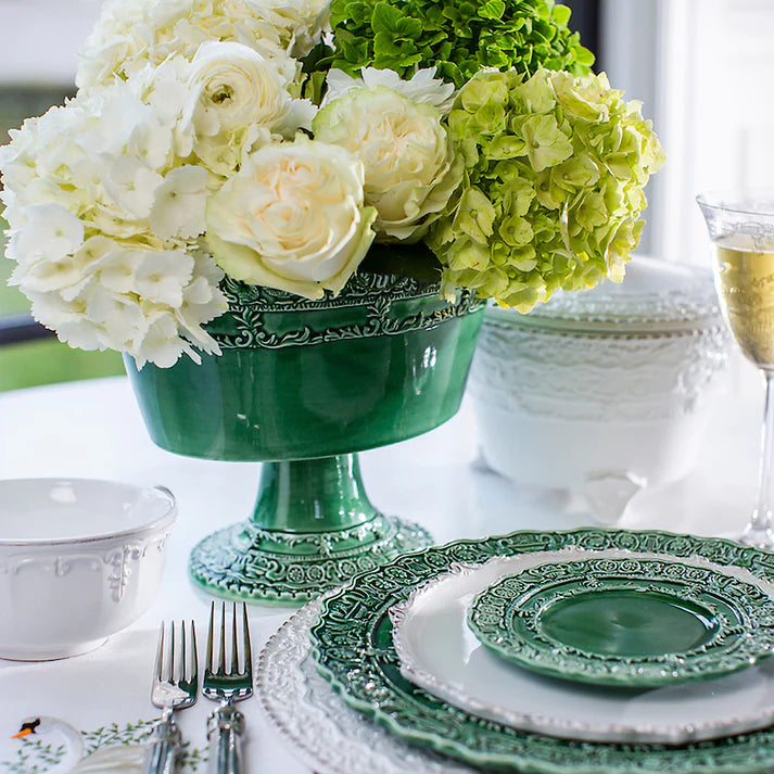 Renaissance Green Dinner Plate