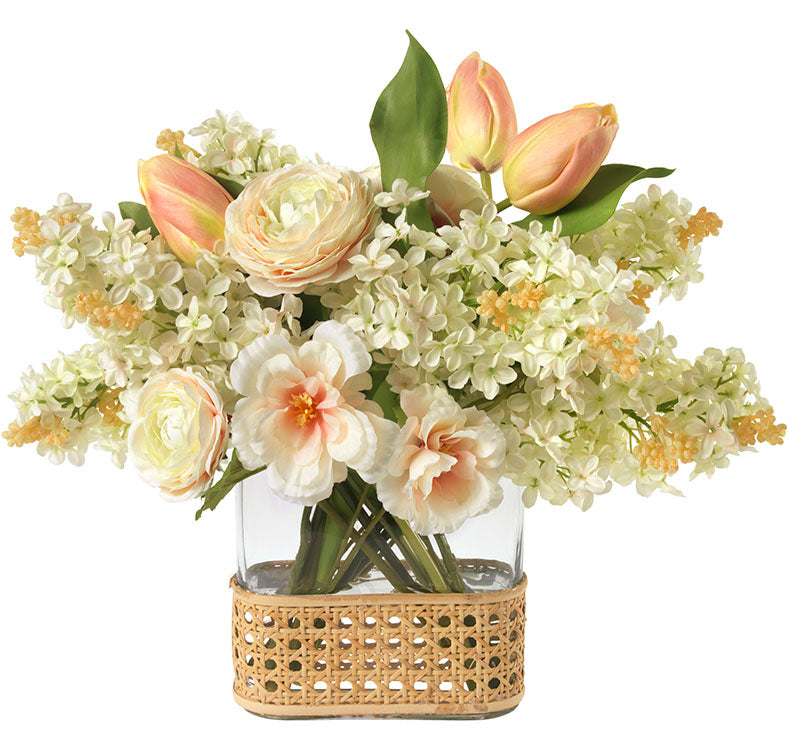 Diane James Blush Tulips and Lilacs