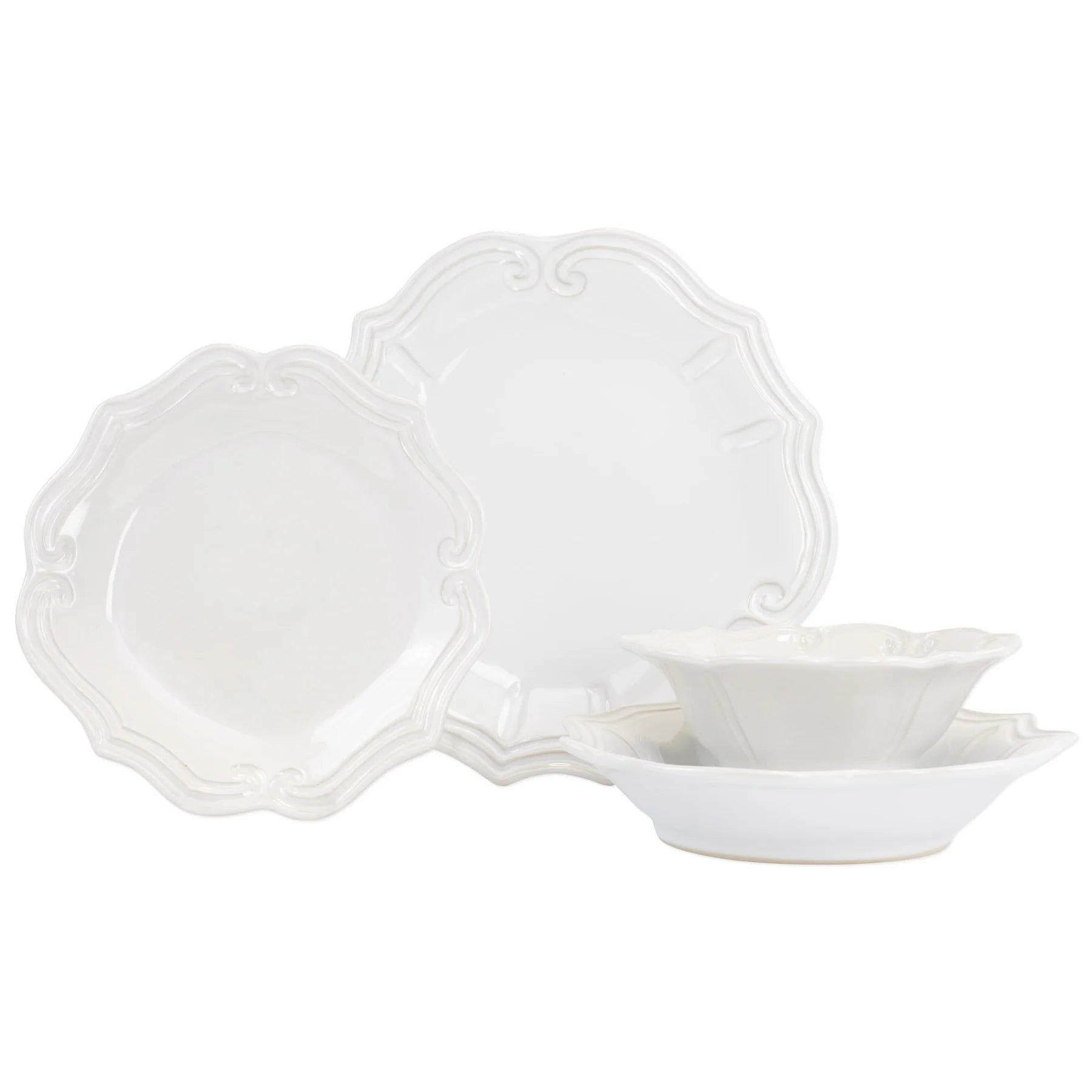 Incanto Stone Baroque Four-Piece Place Setting