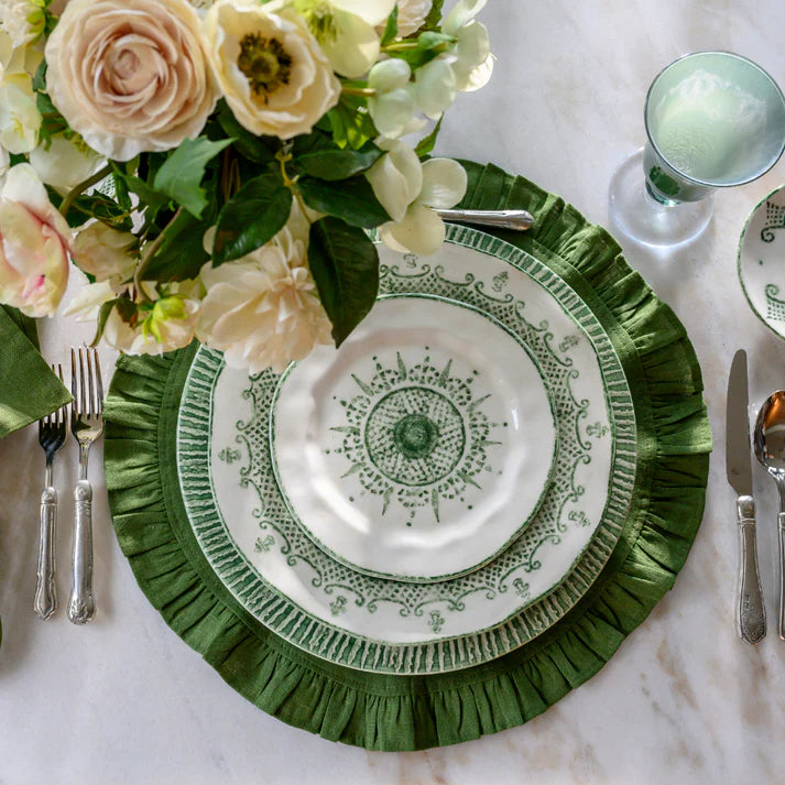 Burano Green Salad/Dessert Plate