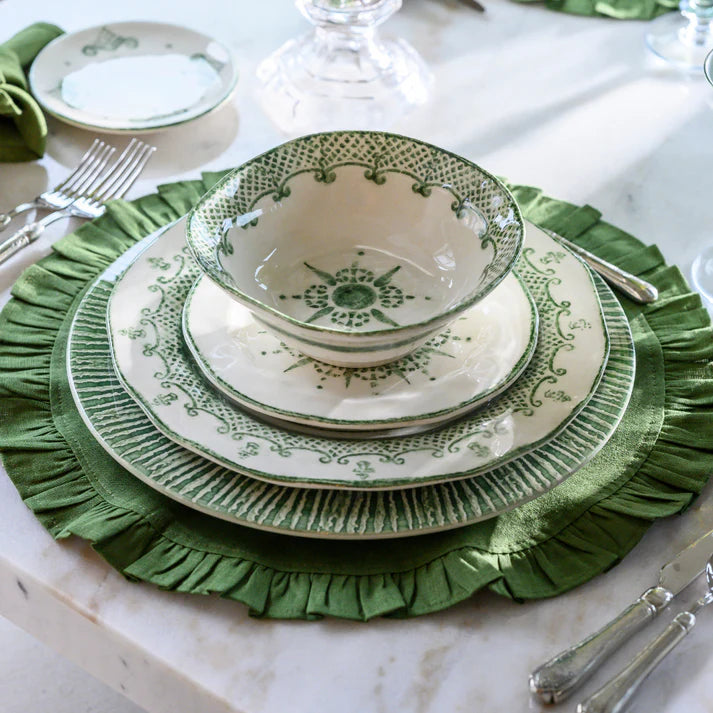 Burano Green Salad/Dessert Plate