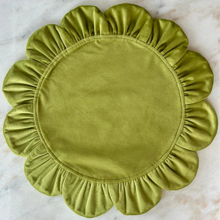 Velvet Pear Petal Placemat, Set of 4