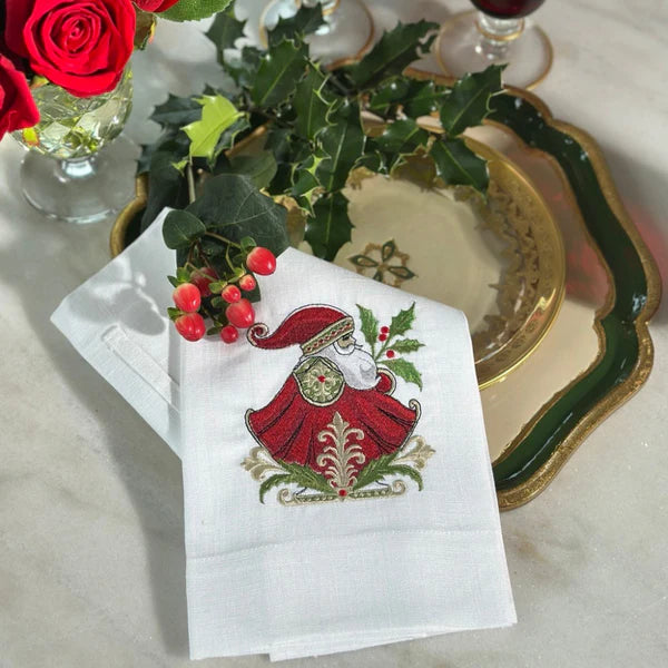 Nordic Santa Towel, Set of 2