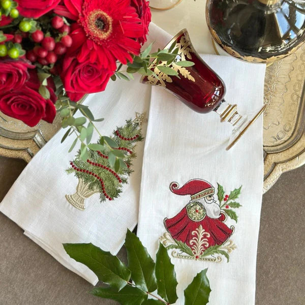 Nordic Santa Towel, Set of 2