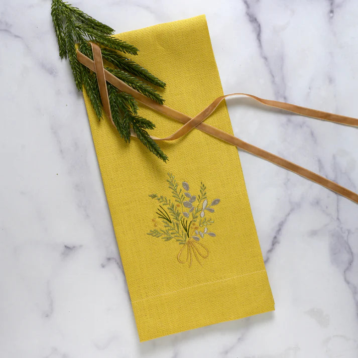 Farmers Market Bouquet Towel, Set of 2