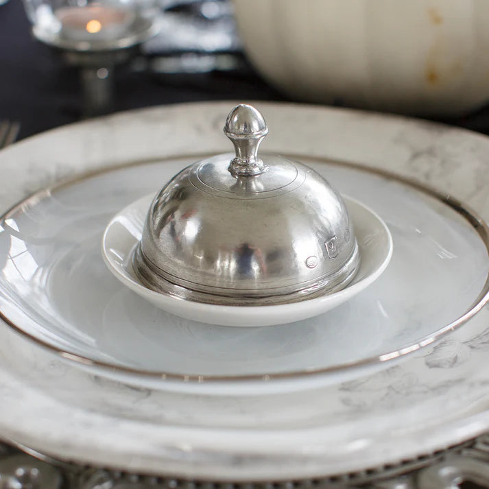 Tuscan Round Butter Dish